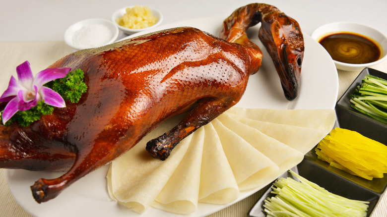 peking duck on plate