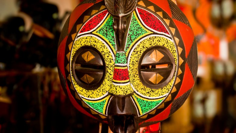 African mask