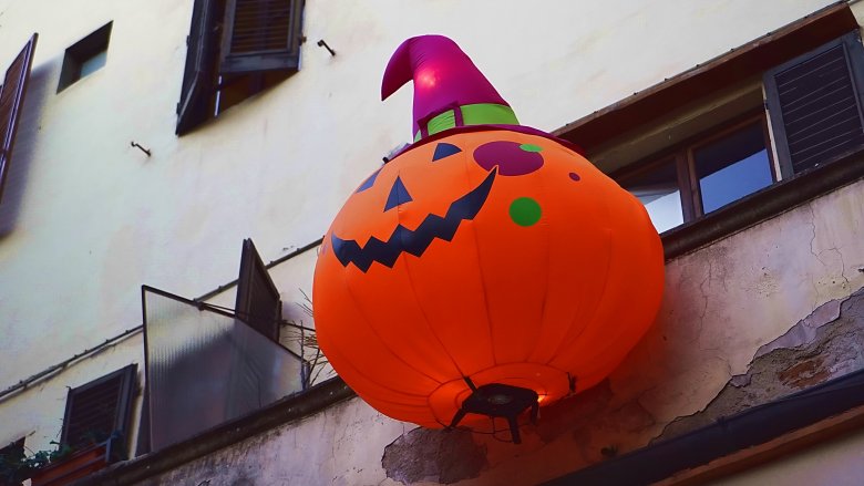 Jack-o-lantern in Italy