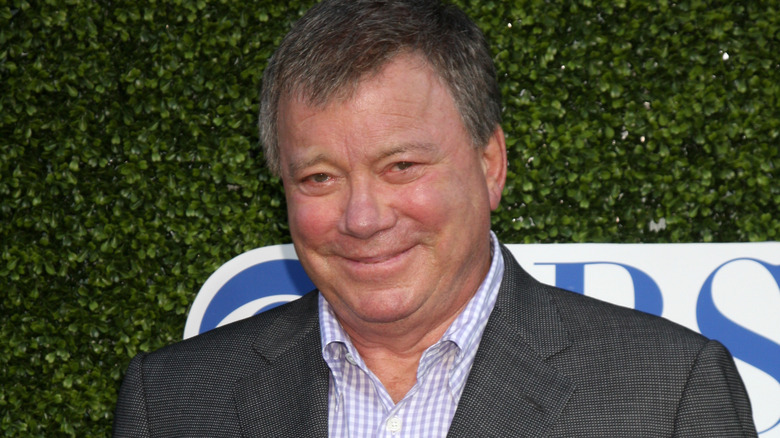 William Shatner smiling