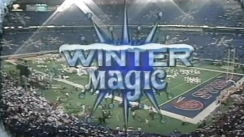 super bowl halftime winter magic title screen