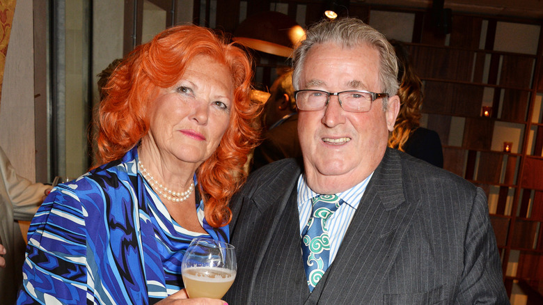 Lord McAlpine and his wife 