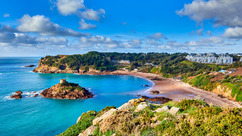 Overlooking Jersey Island, U.K.