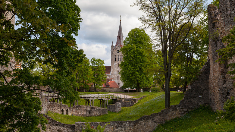 Clouds forming in Cesis, Latvia