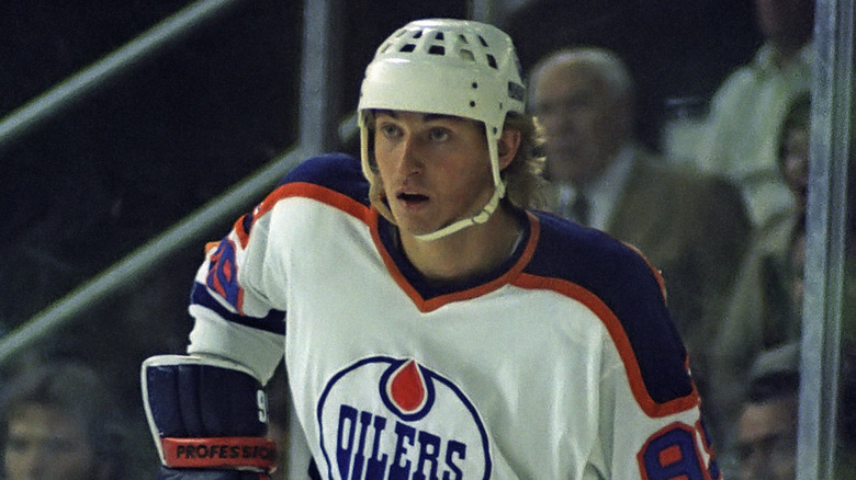 Wayne Gretzky in 1980 in Edmonton, Alberta, Canada.