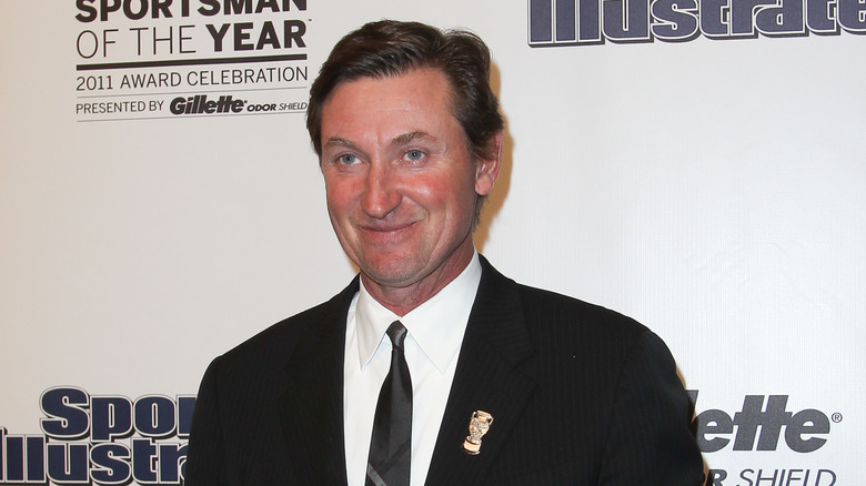 Wayne Gretzky at the 2011 Sports Illustrated Sportsman of the Year award presentation in 2011 in New York City.