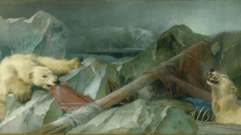 Man Proposes, God Disposes, painting by Edwin Landseer