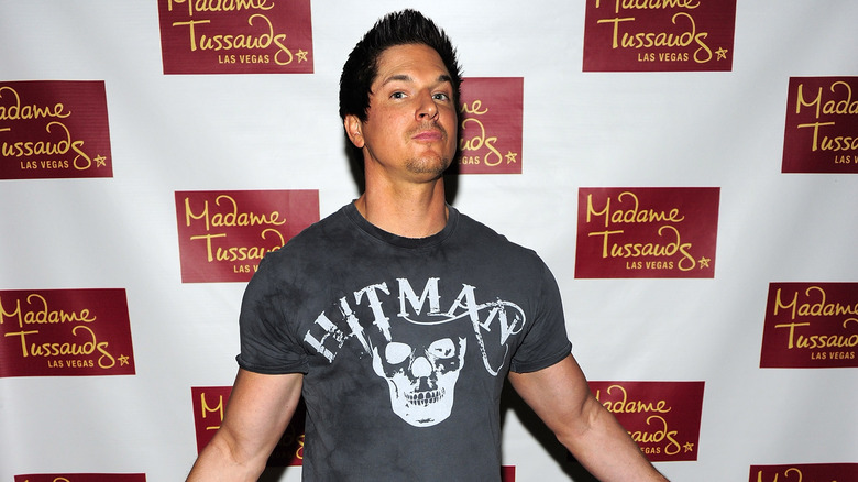 Zak Bagans at a Madame Tussaud's event