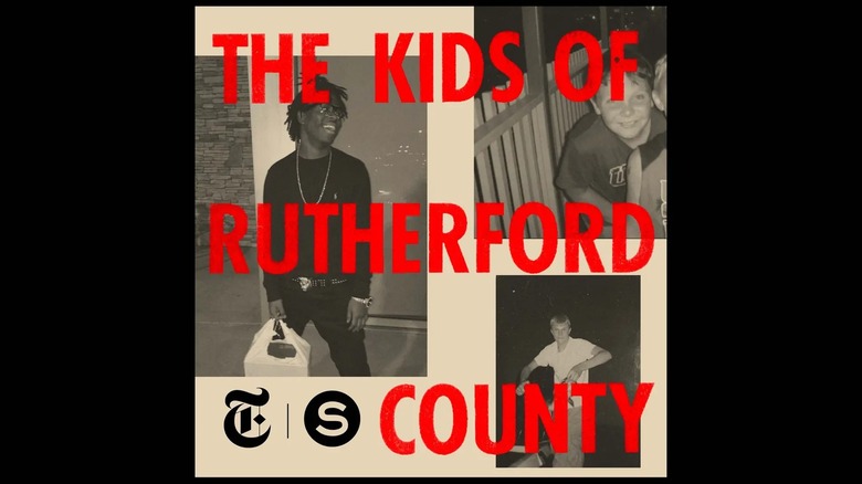 podcast logo for The Kids of Rutherford County