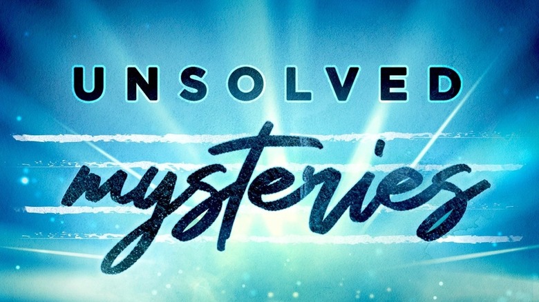 Unsolved Mysteries podcast logo