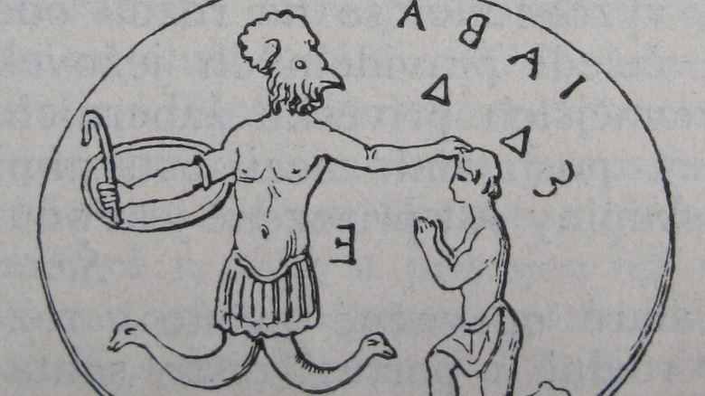Amulet of the deity Abrasax