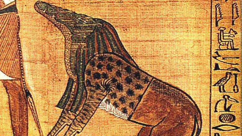 Egyptian goddess Ammit