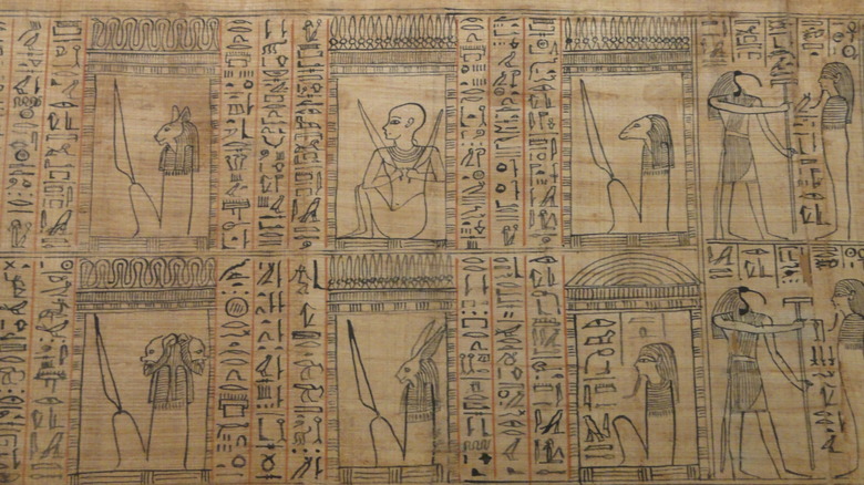 Egyptian demons from Book of the Dead