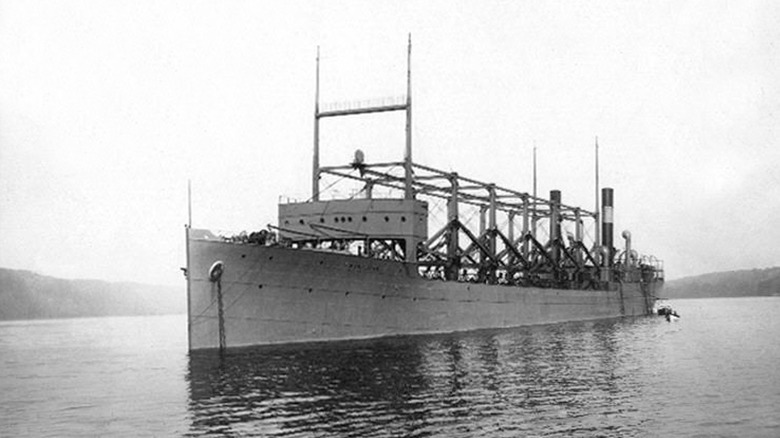 USS Cyclops on water