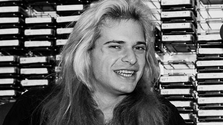 david lee roth in a radio station