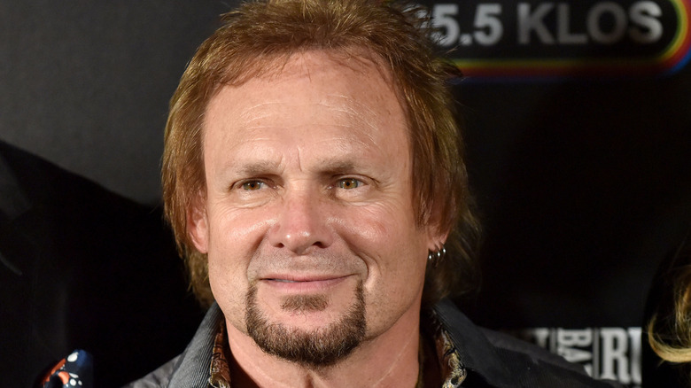 michael anthony of van halen grimacing