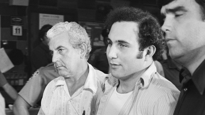 David Berkowitz in police custody