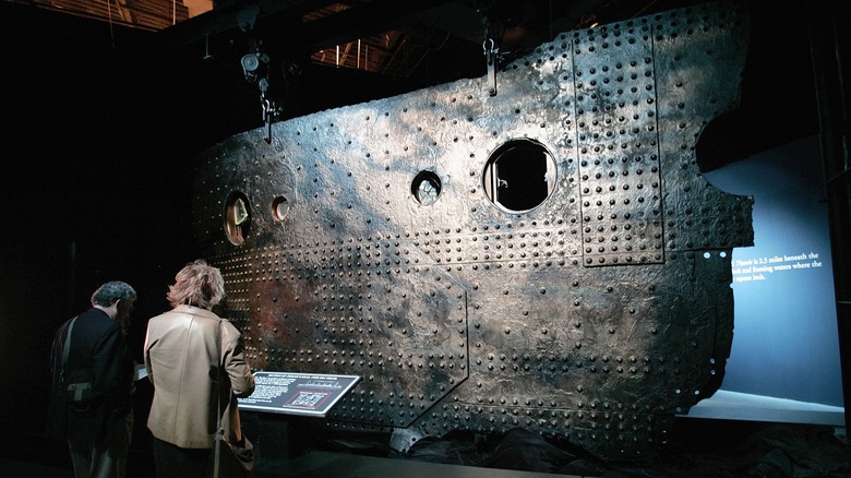 15-ton section of Titanic hull in exhibit