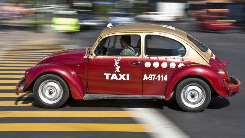 Cab in Mexico