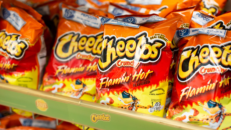 cheetos on shelf