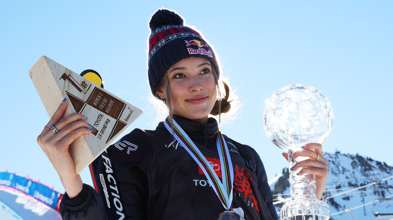 Eileen Gu with awards