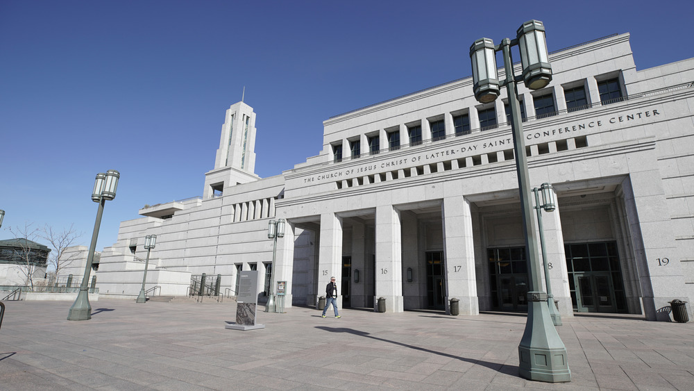 The Church of Jesus Christ of Latter Day Saints building in Salt Lake City