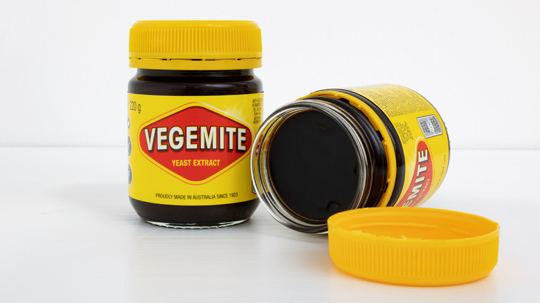 Vegemite and an open bottle