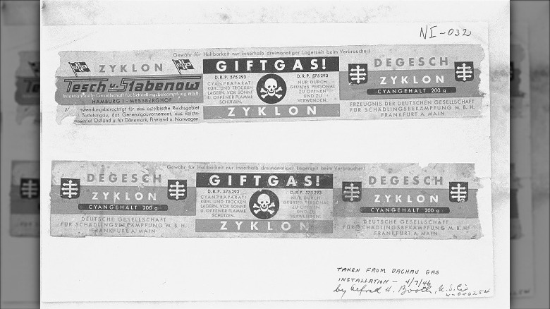 zyklon b labels