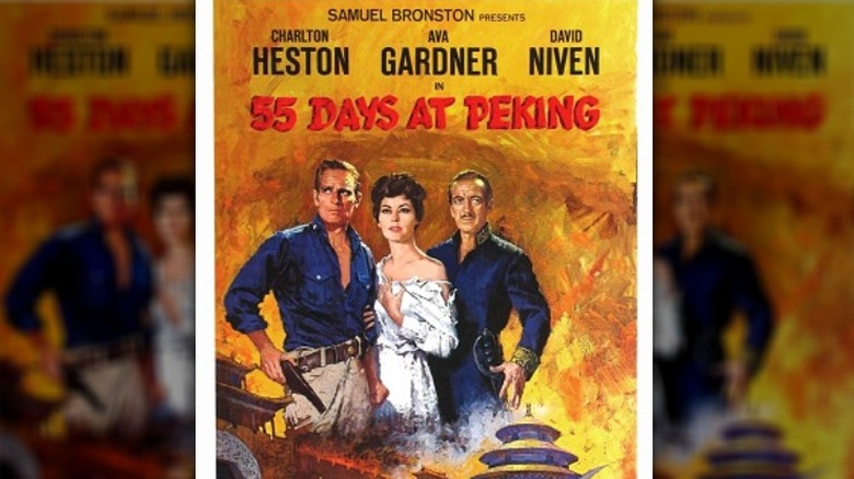 55 Days at Peking poster