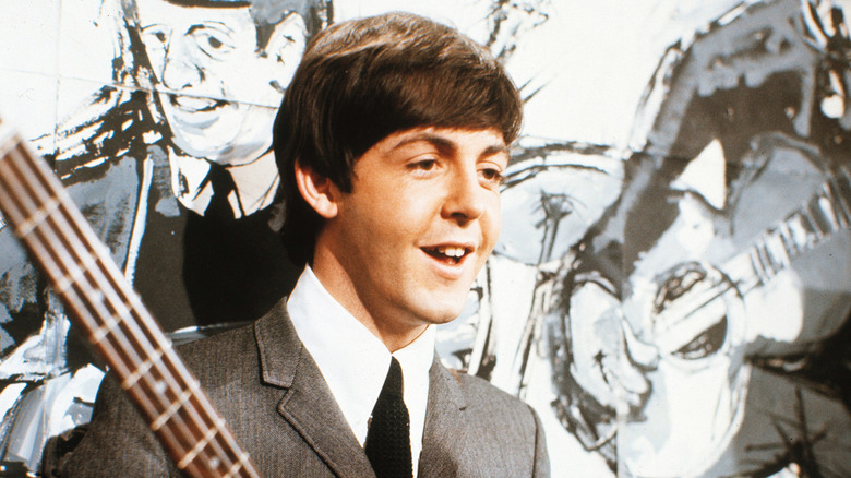 Paul McCartney smiling