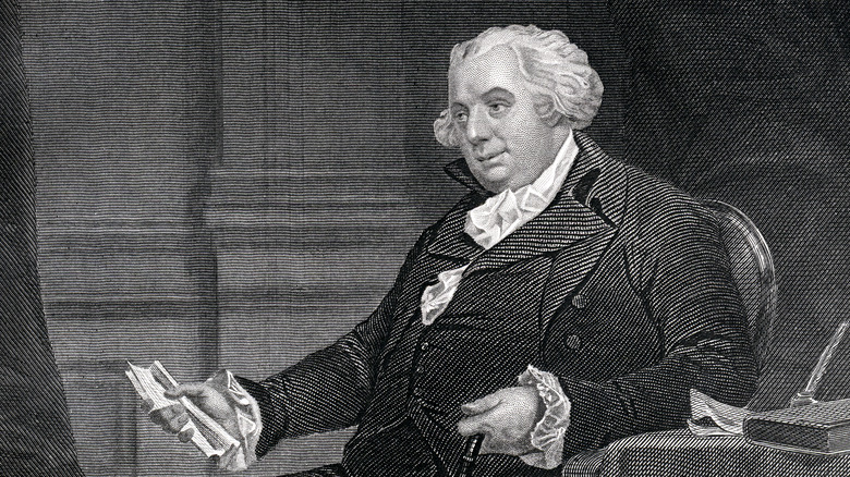 engraving of Gouverneur Morris