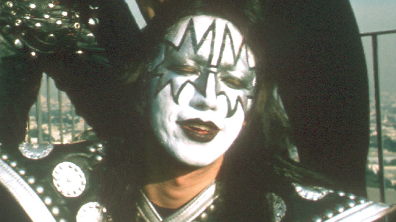 Ace Frehley of Kiss face paint