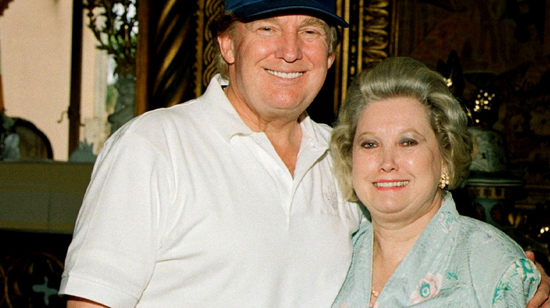 Donald Trump and sister Elizabeth