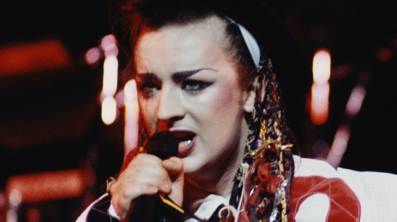 Boy George singing