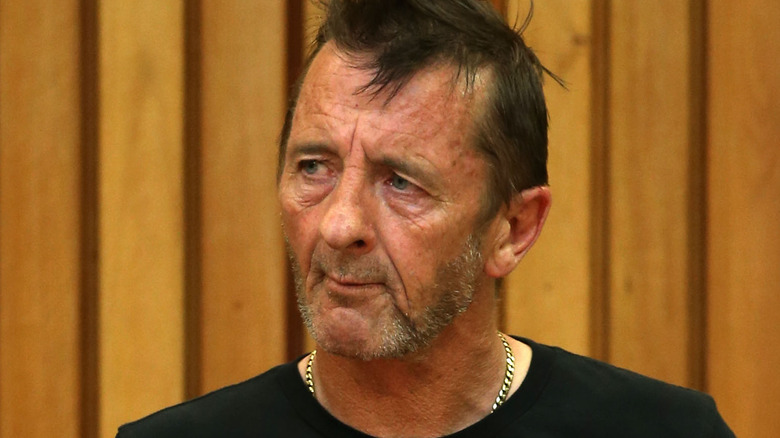 Phil Rudd of AC/DC in courtroom