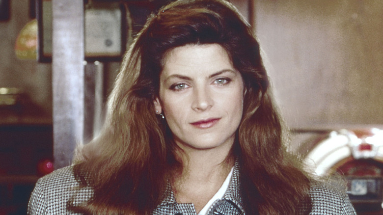 Kirstie Alley long hair smiling