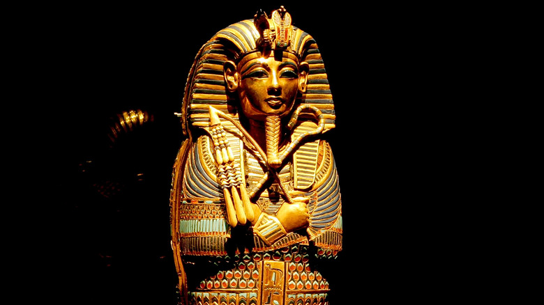 King Tut's coffin