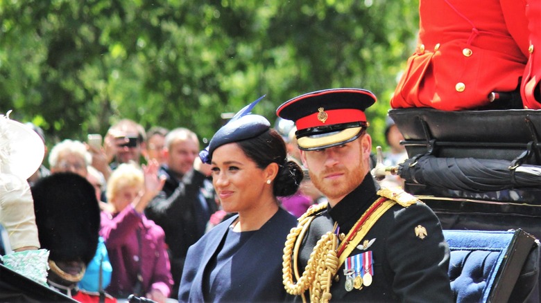 prince harry at his wedding to meghan markle