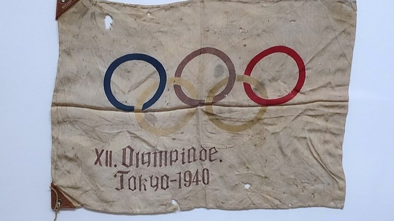 1940 olympic flag