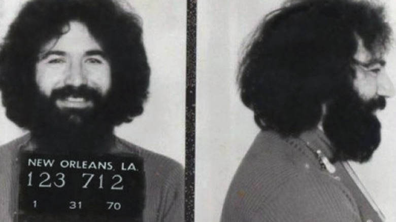 Jerry Garcia mugshot