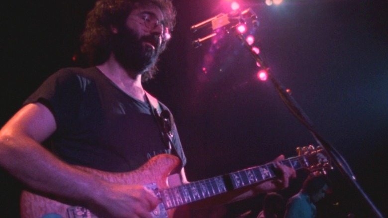 Jerry Garcia onstage, Grateful Dead movie