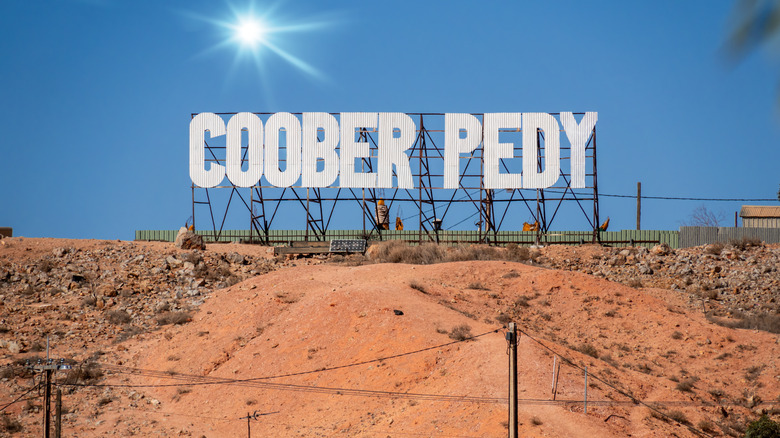 Coober Pedy sign