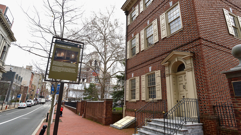 Carpenters' Hall exterior