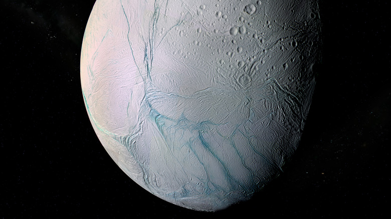Enceladus, Saturn's icy moon