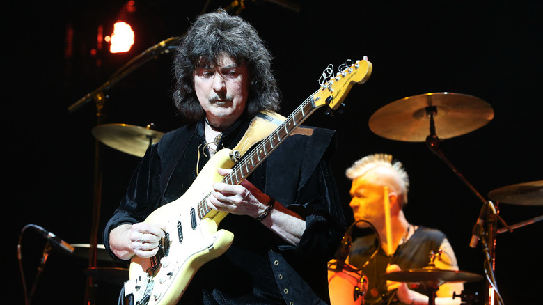 Ritchie Blackmore performing