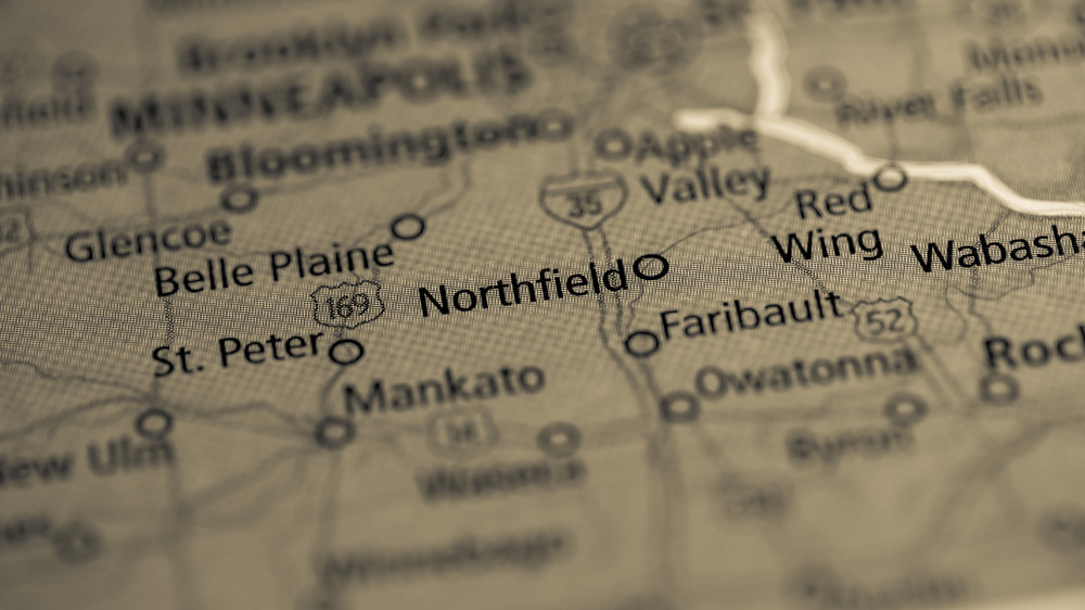 map of northfield, minnesota