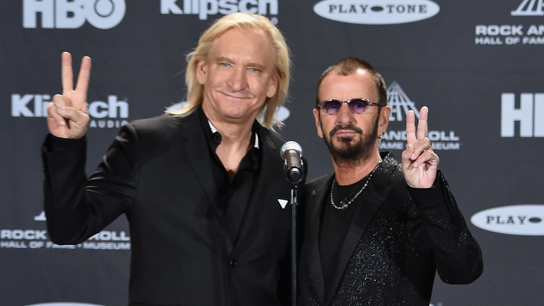 Joe Walsh and Ringo Starr