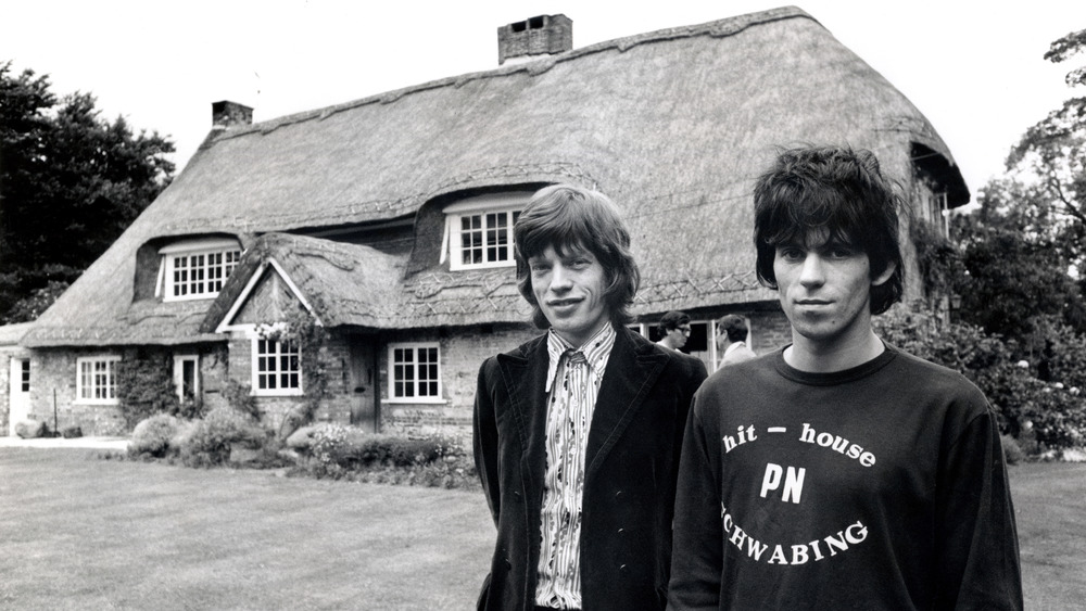 Mick Jagger and Keith Richards at Redlands