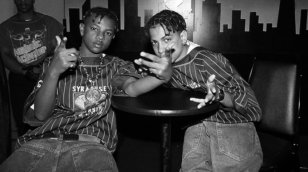 Kris Kross posing in Chicago