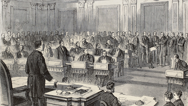 United States Senate in 1860s